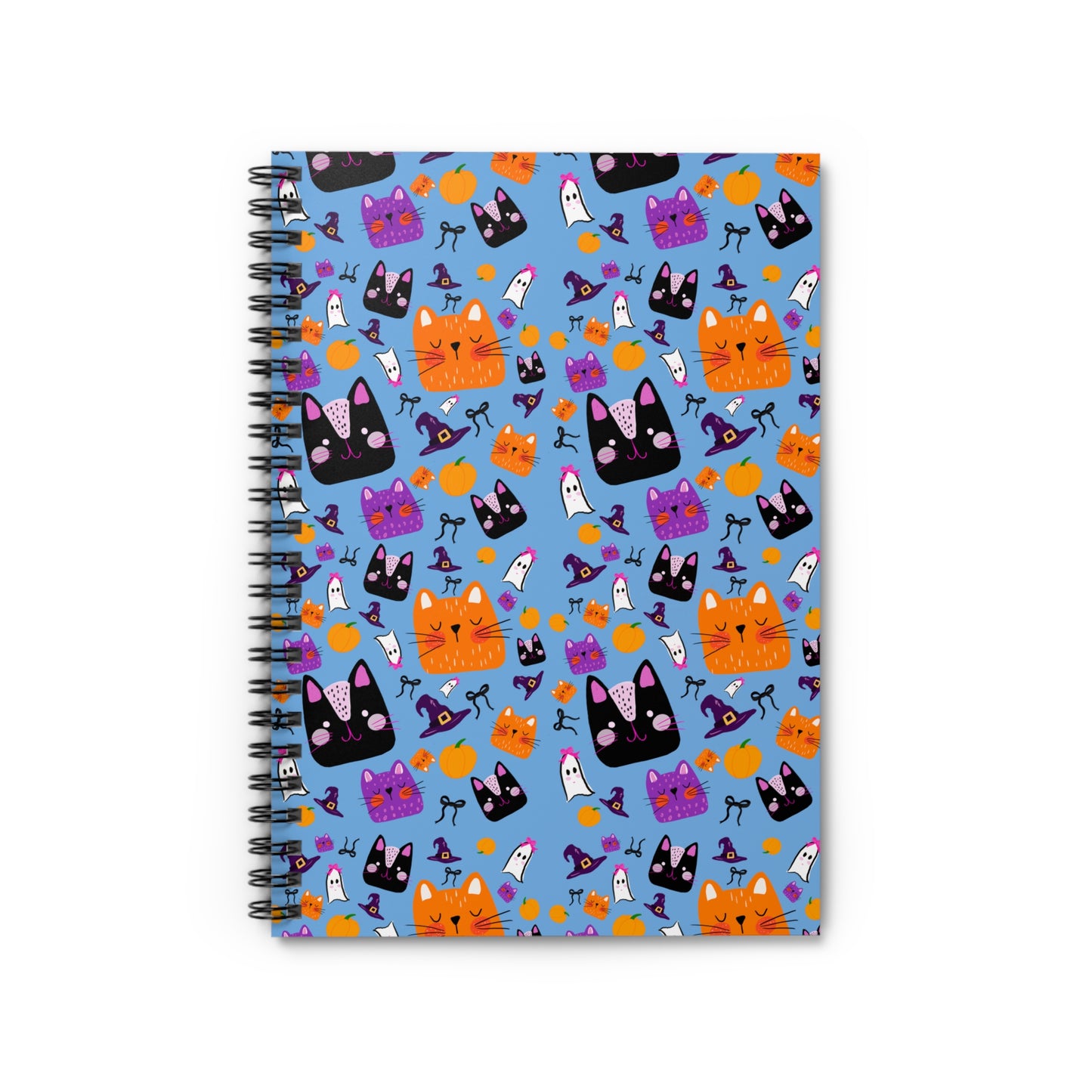 Copy of Whimsical Cat-Themed Spiral Notebook - Perfect for Halloween, Cat Lovers, Journaling, Gift Idea, School Supplies