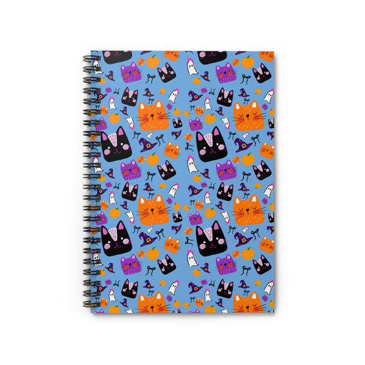 Copy of Whimsical Cat-Themed Spiral Notebook - Perfect for Halloween, Cat Lovers, Journaling, Gift Idea, School Supplies