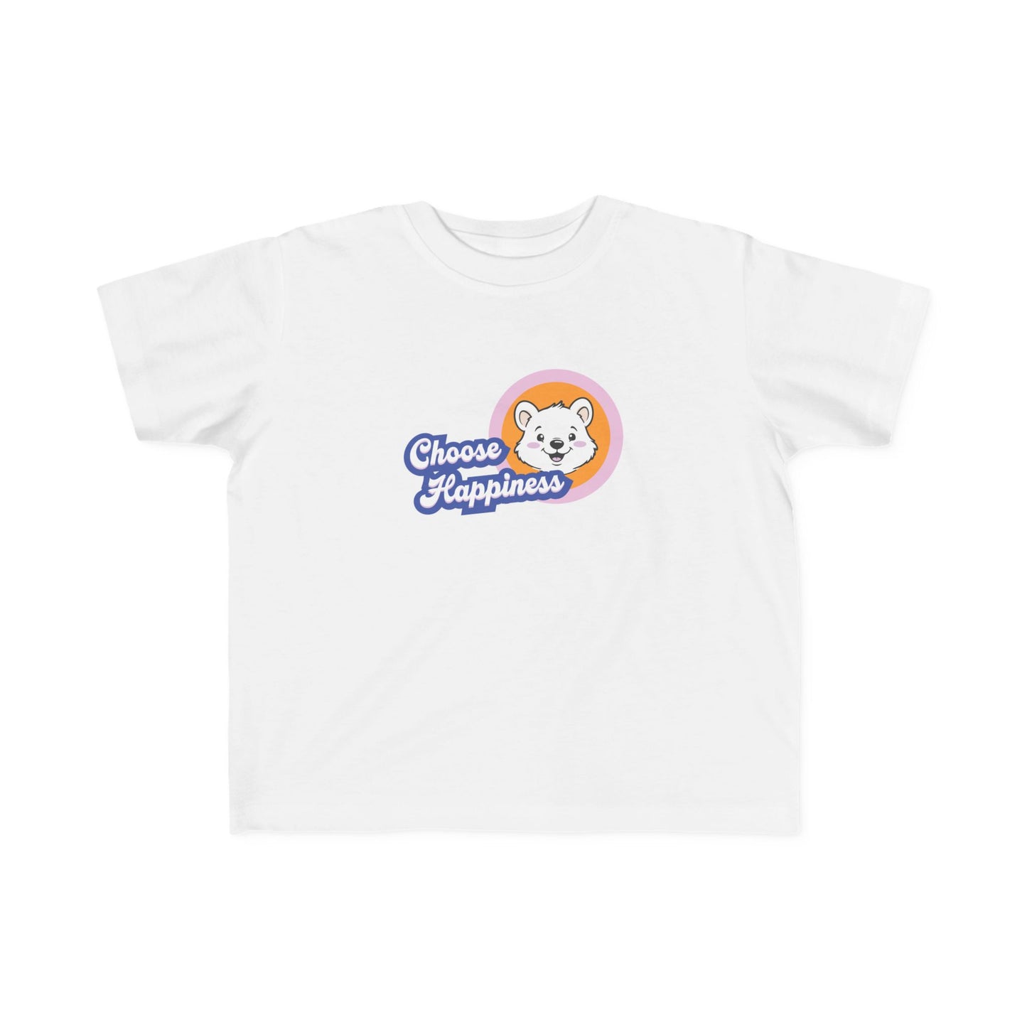 Toddler Tee - Choose Happiness Shirt, Cute Kids Apparel, Gifts for Toddlers, Birthday Tee, Positive Message Clothing