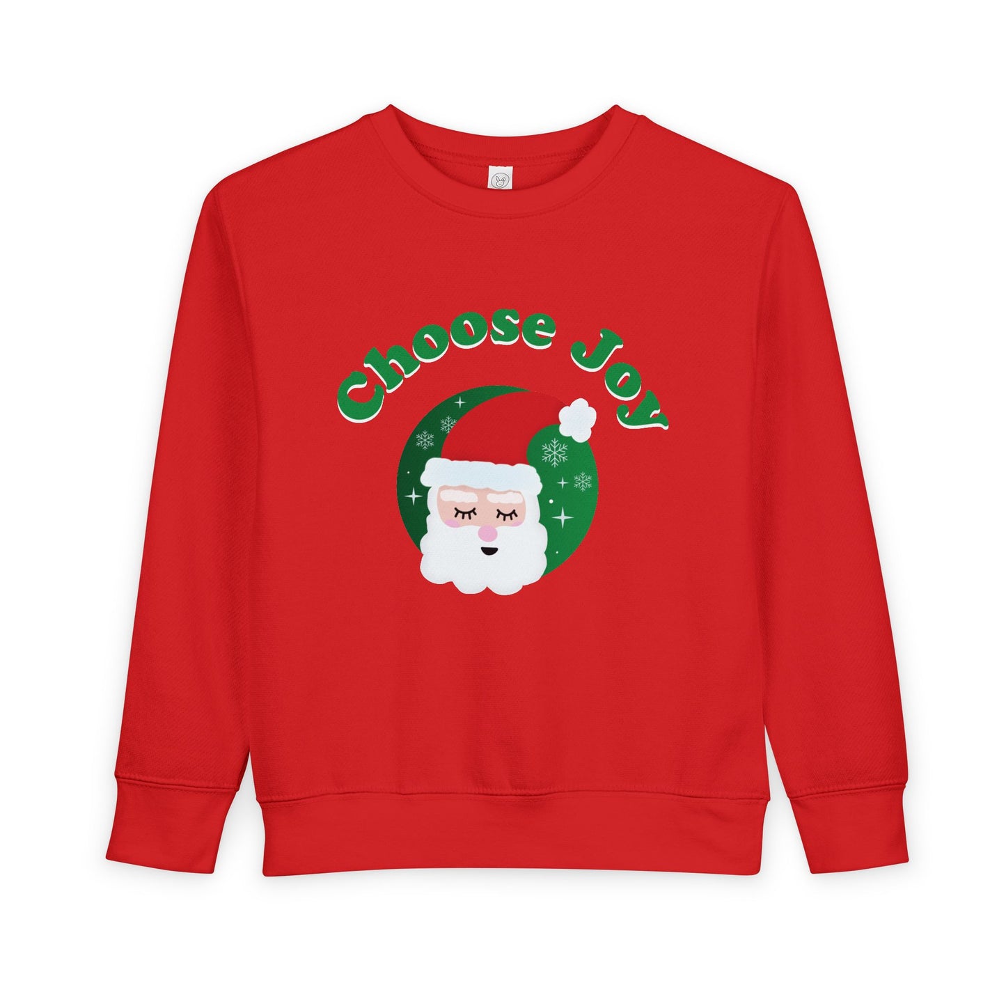 "Choose Joy" Santa Toddler Sweatshirt