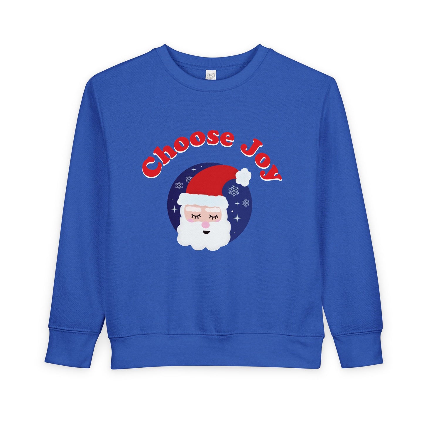 "Choose Joy" Santa Toddler Sweatshirt