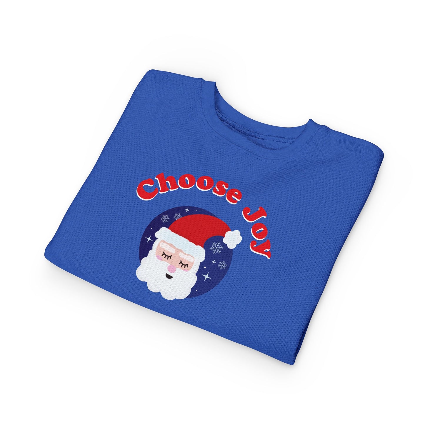 "Choose Joy" Santa Toddler Sweatshirt